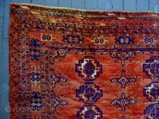 Kizilayak Cuval
Size: 150x90cm
Natural colors (except one color is faded), made in period 1910                    