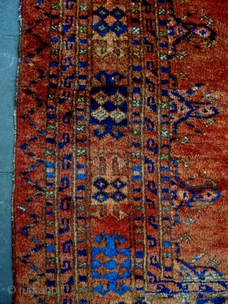 Kizilayak Cuval
Size: 150x90cm
Natural colors (except one color is faded), made in period 1910                    