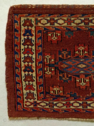 1870/80 Fine Turkmen Torba
Size: 92x36cm
Natural colors                           