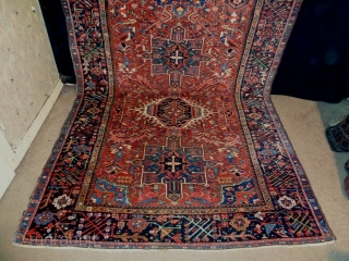 Very fine Karaja
Size: 147x375cm (4.9x12.5ft)
Natural colors, made in circa 1910/20                       