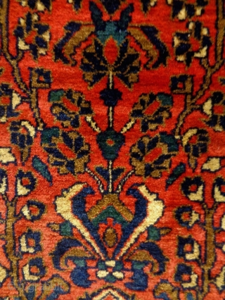 Saroukh
Size: 51x69cm
Natural colors, circa 80 - 90 years old
                        