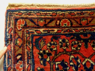 Saroukh
Size: 51x69cm
Natural colors, circa 80 - 90 years old
                        