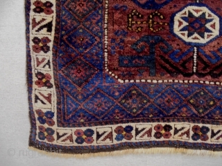 Baluch Bagface
Size: 82x62cm
Natural colors, made in period 1910                         