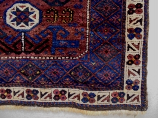 Baluch Bagface
Size: 82x62cm
Natural colors, made in period 1910                         