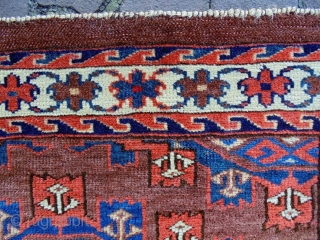 1870/80 Very Fine Turkmen Torba
Size: 91x36cm
Natural colors                          