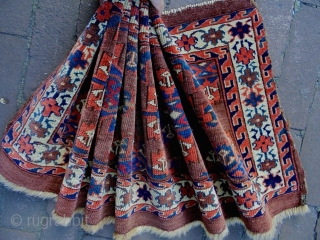 1870/80 Very Fine Turkmen Torba
Size: 91x36cm
Natural colors                          