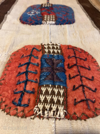 Konya Camel sack
1880
Naturel root dye
Width 180 cm
Height 140 cm
Fragment panel
Shipping fee included
gunduzhali88@gmail.com