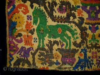 Rare Textile Fragment
Size: 114x114cm (3.8x3.8ft)
Natural colors                           