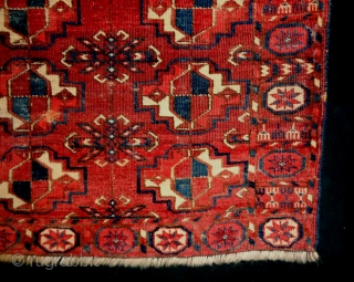 1850 Very Fine Tekke Dowry
Size: 86x76cm (2.9x2.5ft)
                          