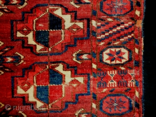 1850 Very Fine Tekke Dowry
Size: 86x76cm (2.9x2.5ft)
                          