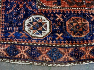 Baluch Bagface
Size: 81x73cm
Natural colors, made in period 1910                         