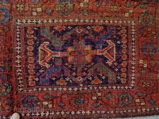 19th Century Kurdish Bagface
Size: 42x29cm
Natural colors                           