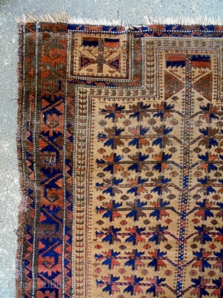 Baluch Prayer Rug
Size: 83x143cm
Natural colors, made in period 1910                        