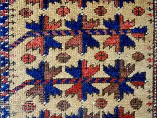 Baluch Prayer Rug
Size: 83x143cm
Natural colors, made in period 1910                        