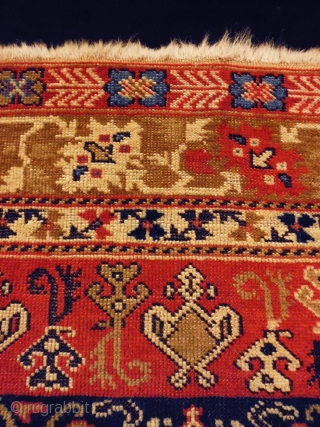 Ushak?tuduc rug
Size: 135x190cm (4.5x6.3ft)
 made in circa 1920, it is used to be hanged up
                  