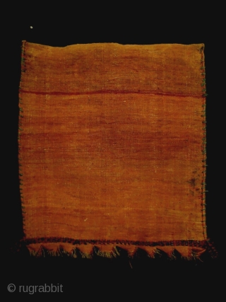 Kashkuli/Qasqhay Bag Complete
Size: 64x68cm (2.1x2.3ft)
Natural colors, made in circa 1910
                       