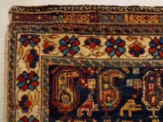 Fine Afshar
Size: 74x53cm
Natural colors, made in circa 1910/20                         