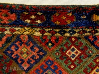 Full pile nomad yoruk Jaf
Size: 106x54cm
Natural colors, made in circa 1910                      