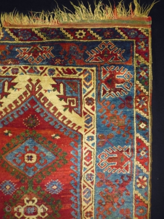 Anatolian Yagcibedir
Size: 106x155cm (3.5x5.2ft)
Natural colors (except one of the red color is not natural), made in circa 1910/20               