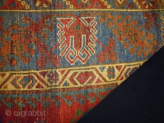 Anatolian Yagcibedir
Size: 106x155cm (3.5x5.2ft)
Natural colors (except one of the red color is not natural), made in circa 1910/20               