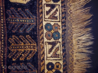 Belouch Bagface
Size: 80x71cm (2.7x2.4ft)
Natural colors, made in circa 1910                        