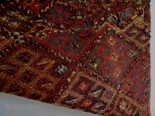 19th Century Jaf Kurd Soumakh
Size: 102x52cm
Natural colors, there are old repair at the right bottom corner.
                 