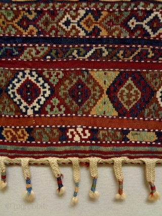 Malatya Kelim Bagface
Size: 71x76cm (2.4x2.5ft)
Natural colors, made in circa 1910/20                       