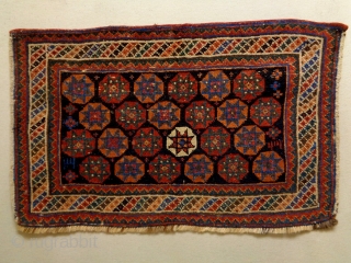 Kurdish Bagface
Size: 84x50cm (2.8x1.7ft)
Natural colors, made in circa 1910                        
