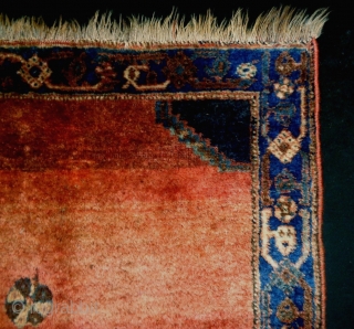 Fine Shiraz
Size: 82x83cm (2.7x2.8ft)
Made in circa 1910/20, there is one stitch (see picture 8)                   