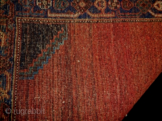 Fine Shiraz
Size: 82x83cm (2.7x2.8ft)
Made in circa 1910/20, there is one stitch (see picture 8)                   