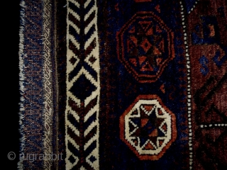 Baluch Bagface
Size: 75x70cm (2.5x2.3ft)
Natural colors, made in circa 1910, thereis one old repair (see pic. 12).                 