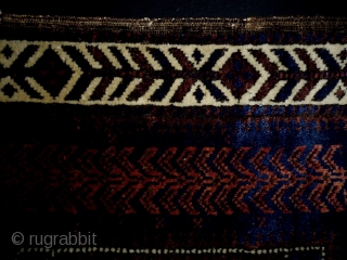 Baluch Bagface
Size: 75x70cm (2.5x2.3ft)
Natural colors, made in circa 1910, thereis one old repair (see pic. 12).                 