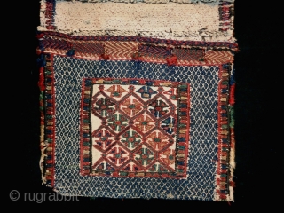 Baluch Soumakh Korjin
Size: 42x79cm (1.4x2.6ft)
Natural colors, made in circa 1910                       