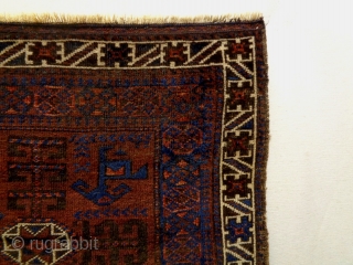 Fine Baluch Bagface
Size: 83x75cm
Natural colors, mad in circa 1910                        