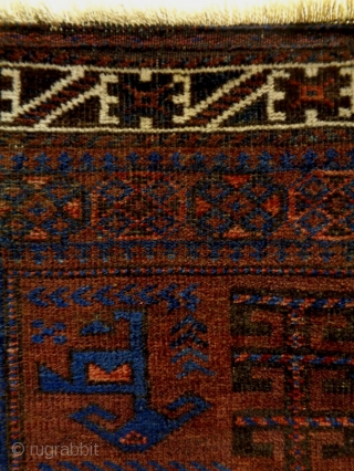 Fine Baluch Bagface
Size: 83x75cm
Natural colors, mad in circa 1910                        