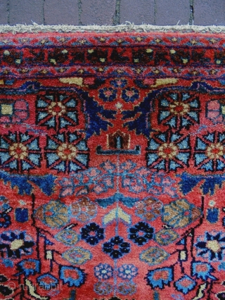 Full Pile Glossy Saroukh
Size: 80x159cm
Natural colors, made in period 1910/20                       