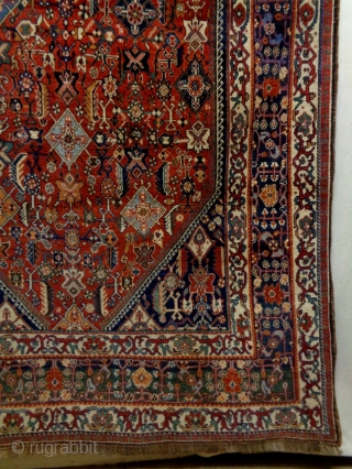 Qasqhay/Kashkuli
Size: 159x265cm
Natural colors, made in circa 1910/20                          