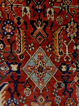 Qasqhay/Kashkuli
Size: 159x265cm
Natural colors, made in circa 1910/20                          