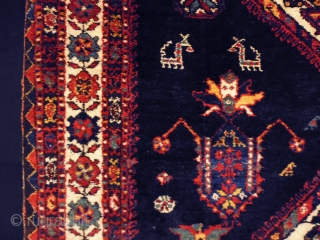 Luri 
Size: 147x205cm (4.9x6.8ft)
Naturalcolors, full pile, made in circa 1910                       