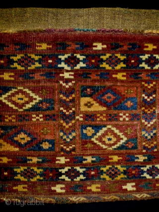 Turkmen Torba
Size: 115x40cm (3.8x1.3ft)
Natural colors, made in circa 1910                        