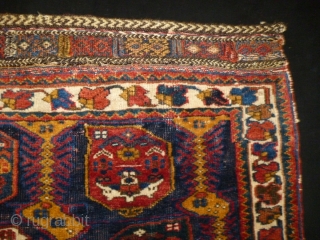 Afshar Bagface
Size: 69x50cm (2.3x1.7ft)
Natural colors, circa 80-90 years old                        