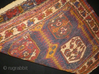 Afshar Bagface
Size: 69x50cm (2.3x1.7ft)
Natural colors, circa 80-90 years old                        