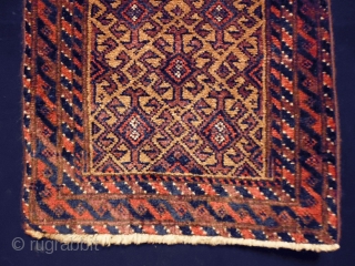Belouch
Size: 49x84cm (1.6x2.8ft)
Natural colors, made in circa 1910/20                         