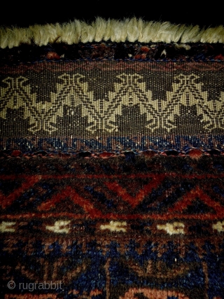 Special Baluch
Size: 50x93cm
Natural colors, madein circa 1910                          