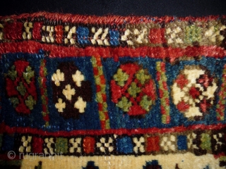 Kurd Bagface
Size: 58x68cm (1.9x2.3ft)
Natural colors, made in circa 1910, there is an old repair at the top right corner.              