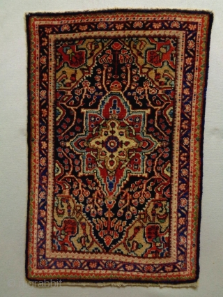 North West Persian Rug
Size: 56x87cm
Natural colors, made in circa 1910/20                       