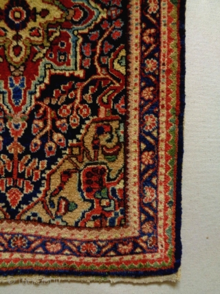 North West Persian Rug
Size: 56x87cm
Natural colors, made in circa 1910/20                       