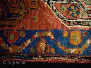 Original Afshar Bag Complete
Size: 39x41cm (1.3x1.4ft)
Natural colors, made in circa 1910/20                      