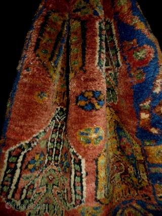 Original Afshar Bag Complete
Size: 39x41cm (1.3x1.4ft)
Natural colors, made in circa 1910/20                      