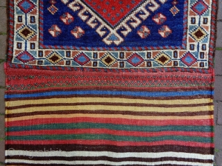 Qasqhay Bag Complete
Size: 54x92cm (1.8x3.1ft)
Natural colors, made in circa 1910                       